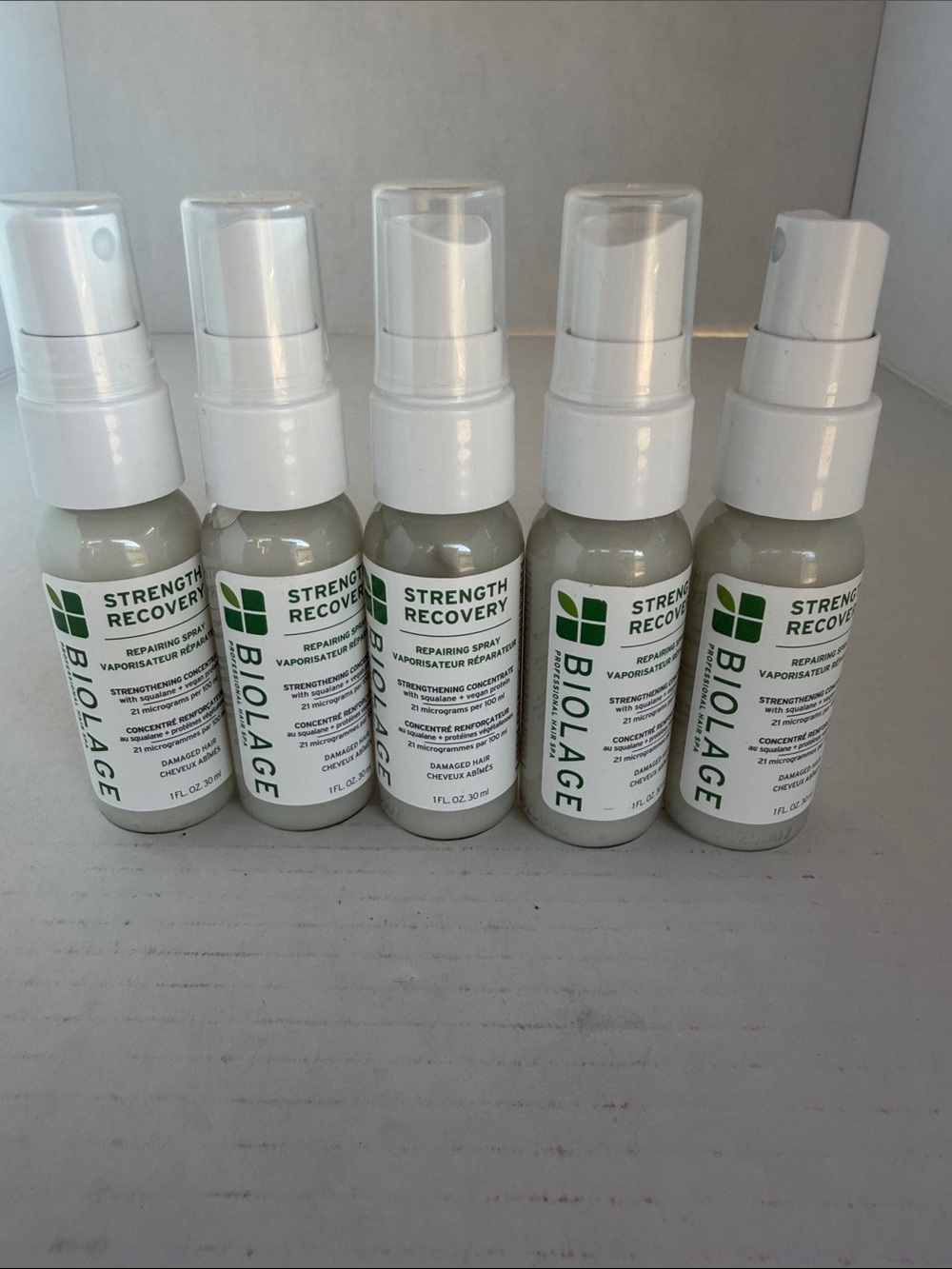 Biolage 5Pk Bundle Strength Recovery Repairing Spray - NWT
